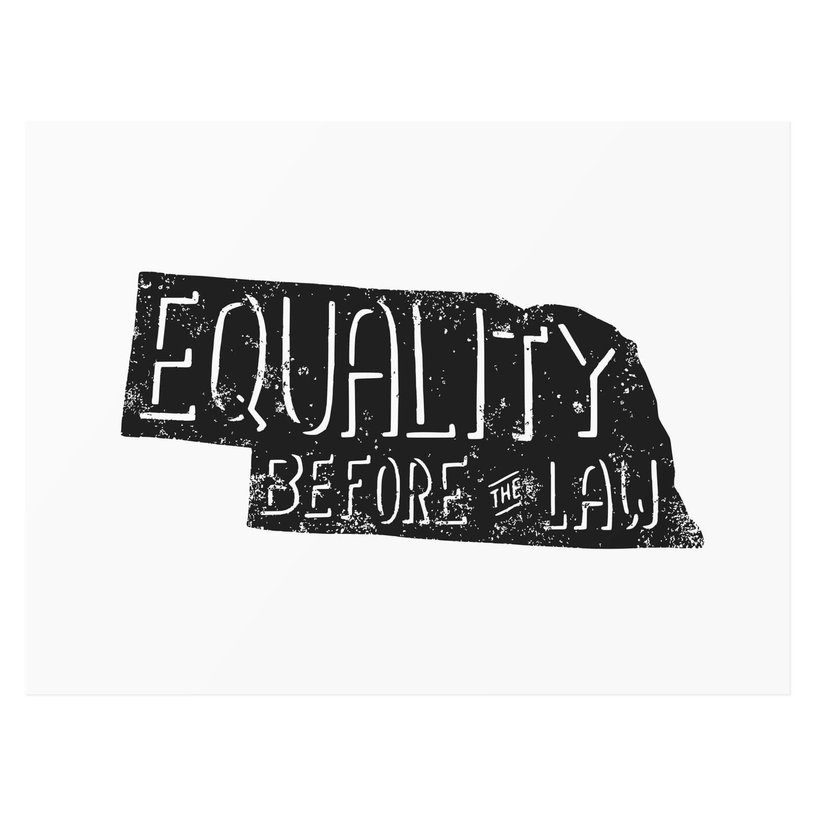 Nebraska — Equality before the law